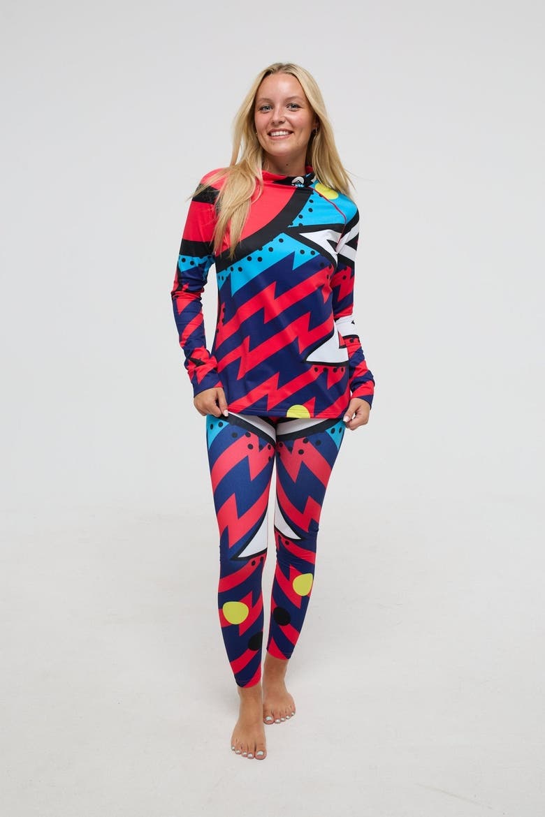Baselayer Leggings  - Fresh Prince Women's, Alternate, color, multi-colour