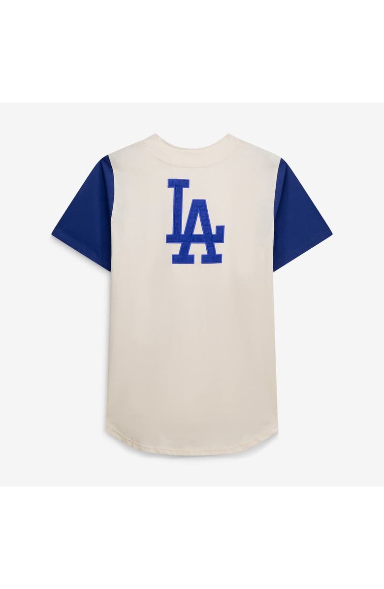 FANATICS Men's Profile  Cream Los Angeles Dodgers Big & Tall Full-Button Jersey, Alternate, color, Cream