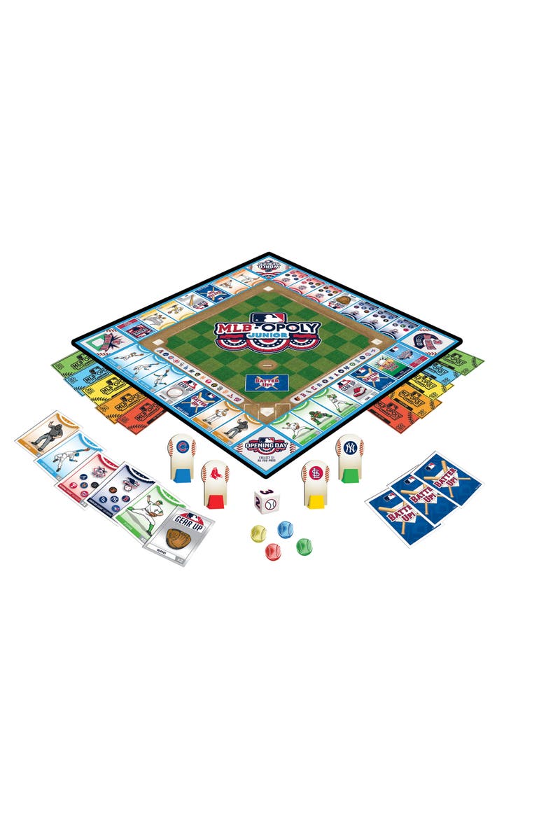 MLB Opoly Junior, Alternate, color, Multicolor