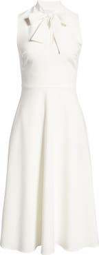 Black Halo Carolina Fit & Flare Dress