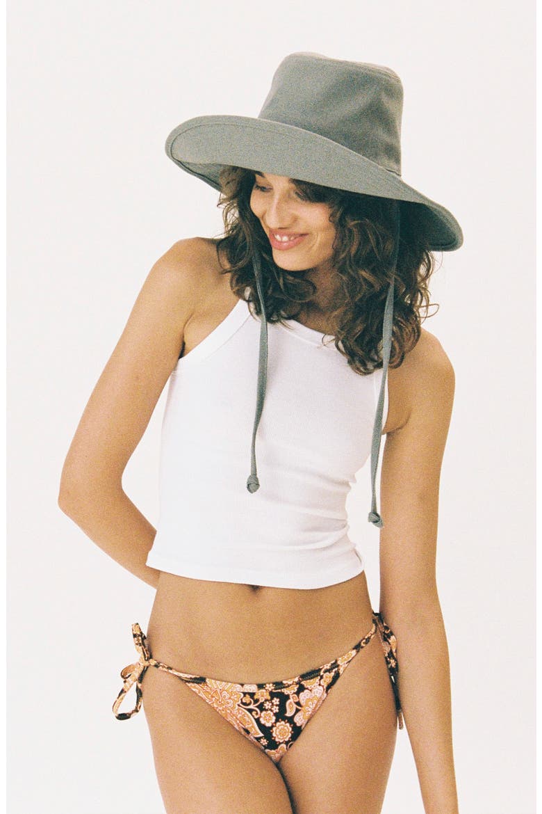 Holiday Cotton Canvas Bucket Hat, Alternate, color, GREEN