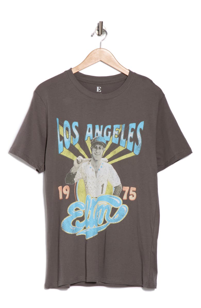 Goodie Two Sleeves Baseball Graphic T-Shirt, Alternate, color, Charcoal