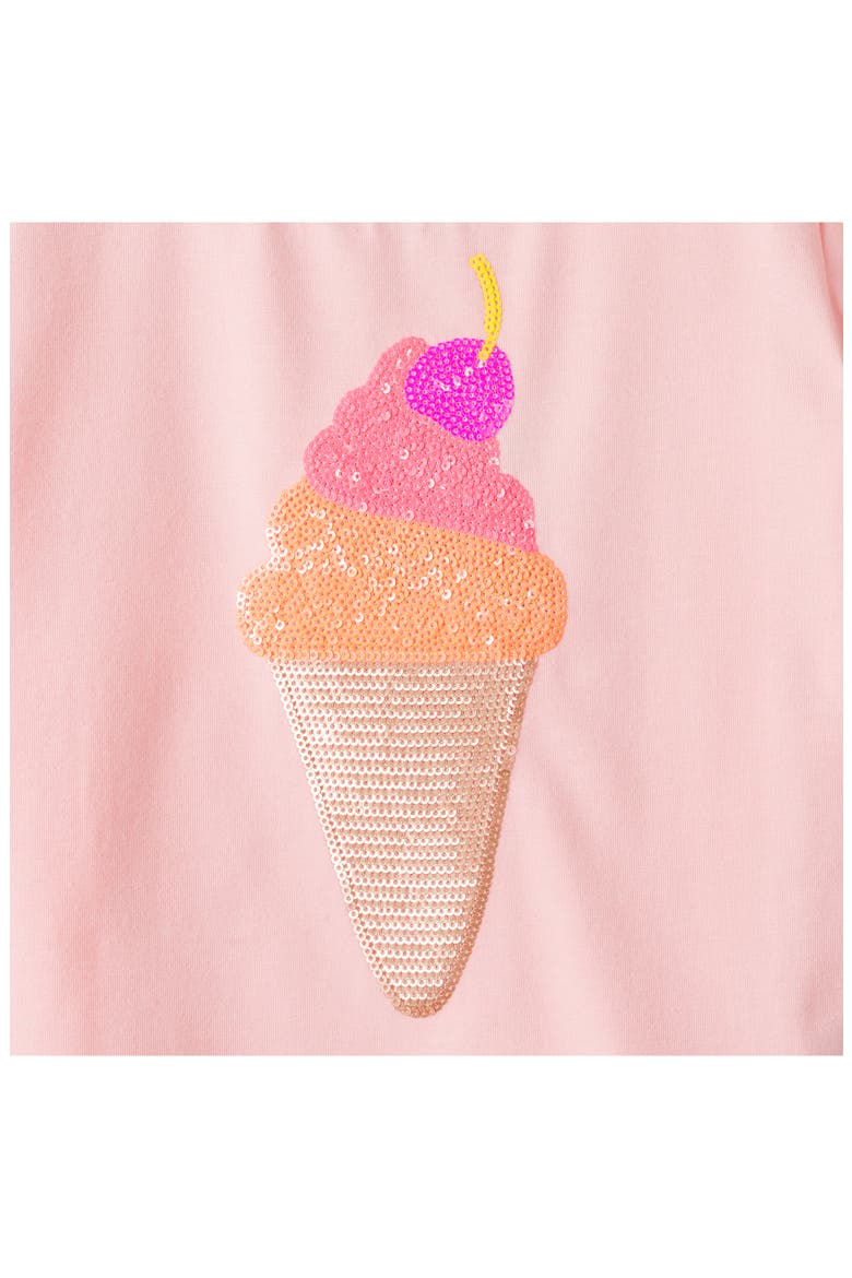 Kids' Sequin Tee & Tulle Skirt, Alternate, color, PINK ICE CREAM