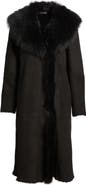 HiSO Libra Longline Genuine Shearling Coat