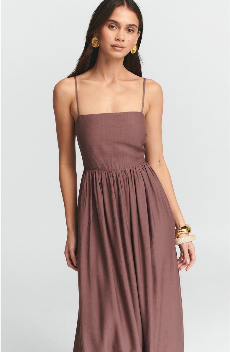 ST MRLO Lanah Maxi Dress, Alternate, color, Aubergine