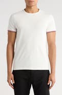 Moncler Tipped Cotton Stretch Jersey T-Shirt
