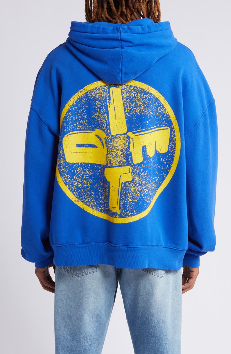 DIET STARTS MONDAY LA Cotton Graphic Hoodie, Alternate, color, 