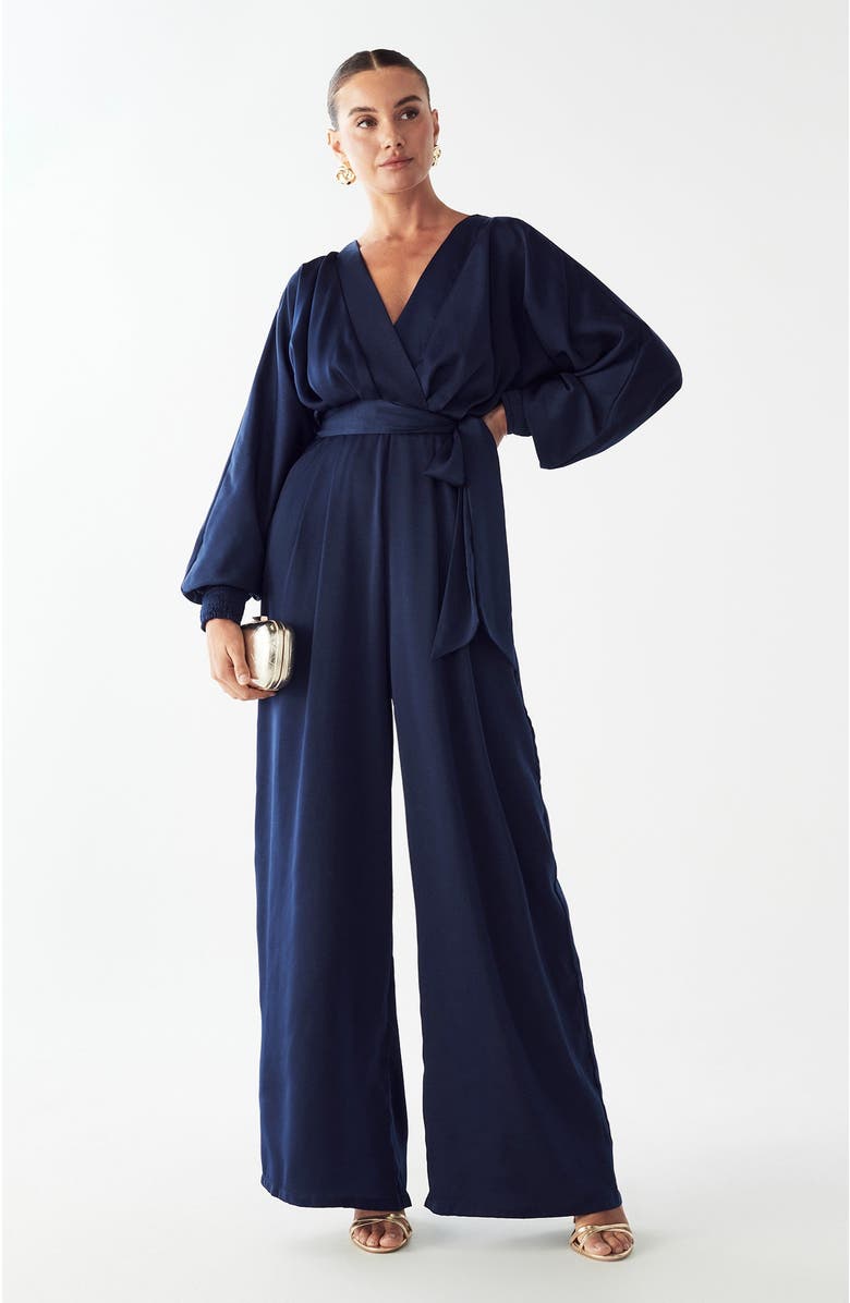 WILLA Salem Jumpsuit, Alternate, color, Navy Blue