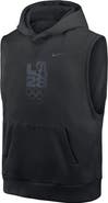 Nike Youth Nike Black LA28 Club Sleeveless Hoodie