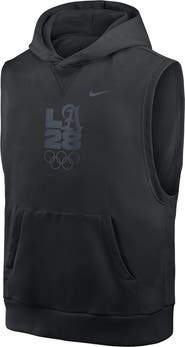 Nike Youth Nike Black LA28 Club Sleeveless Hoodie