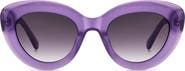 Kate Spade New York capri 50mm gradient cat eye sunglasses