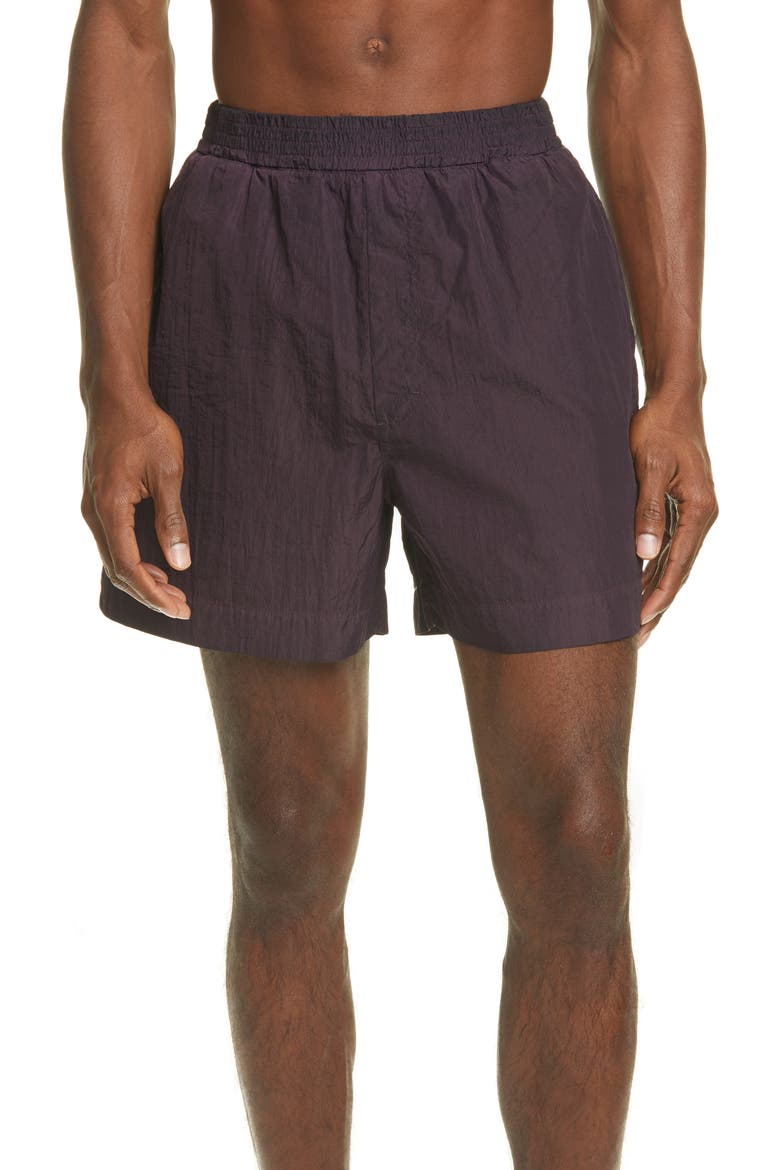 Garment Dyed Swim Trunks, Main, color, PURPLE