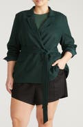 Universal Standard Henning Belted Blazer