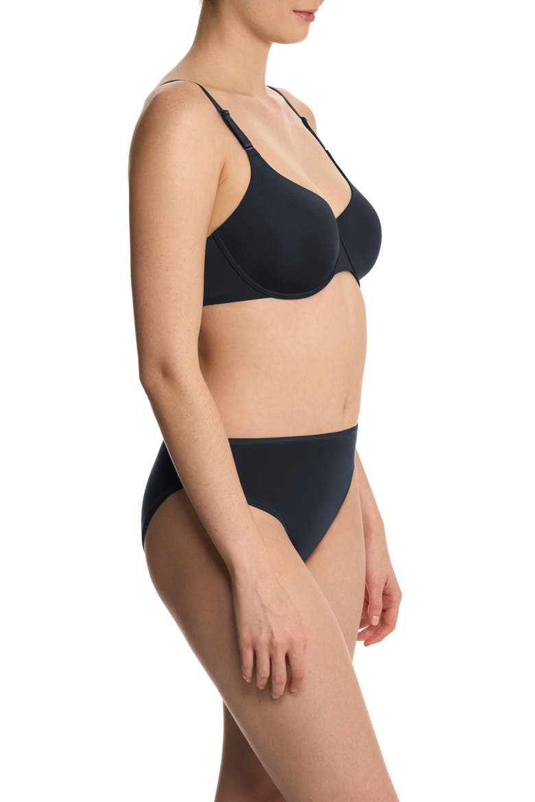 Liquid Full Fit Balconette T-Shirt Bra, Alternate, color, STORM CLOUD