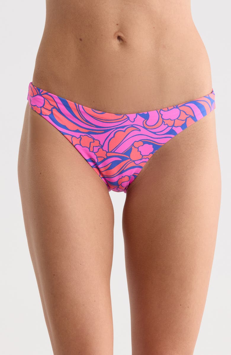 Maaji Sublimity Reversible Bikini Bottoms, Main, color, Pink