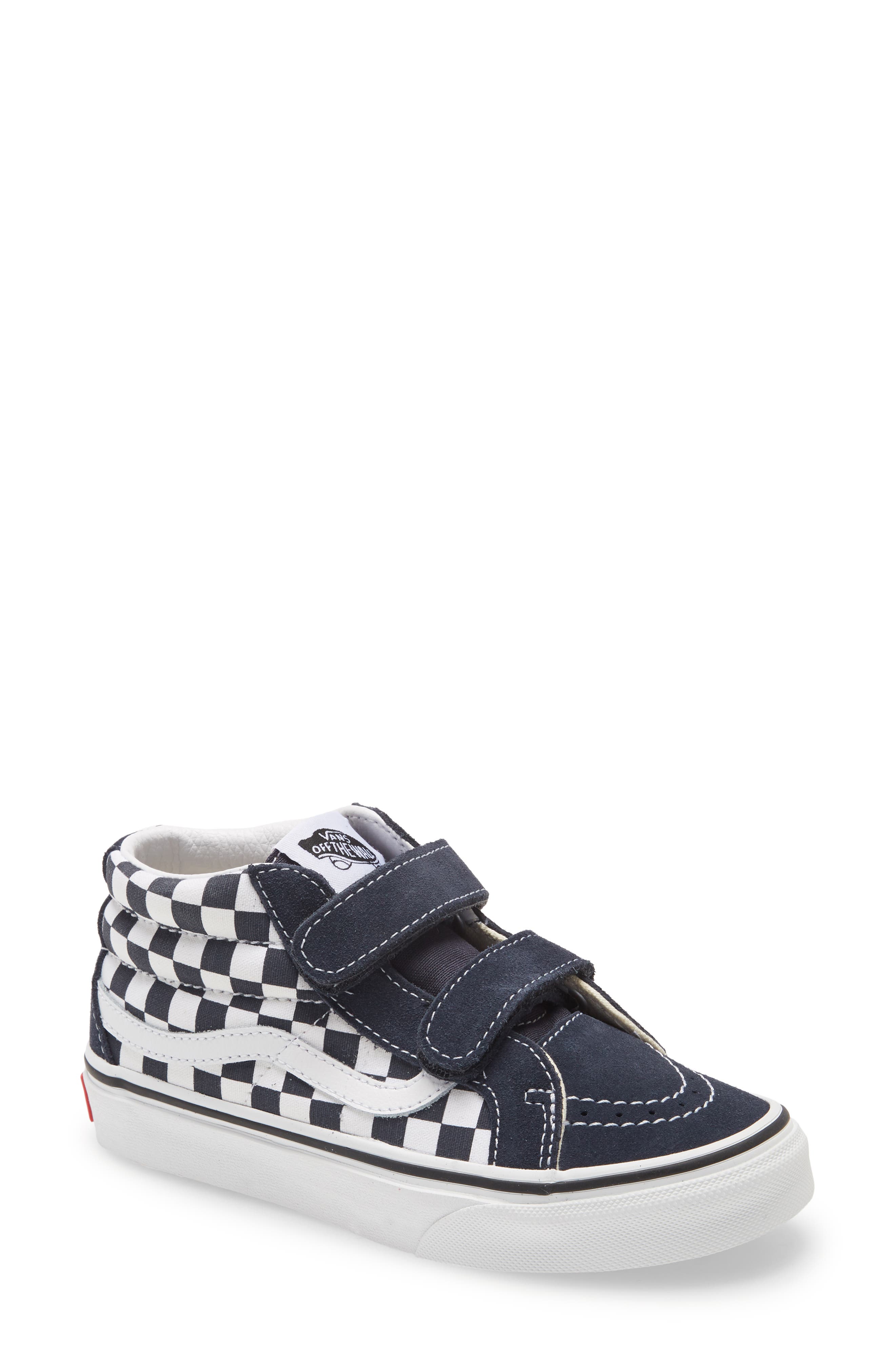 Kids' Sk8-Mid Reissue V Sneaker, Main, color, INDIA INK/ TRUE WHITE