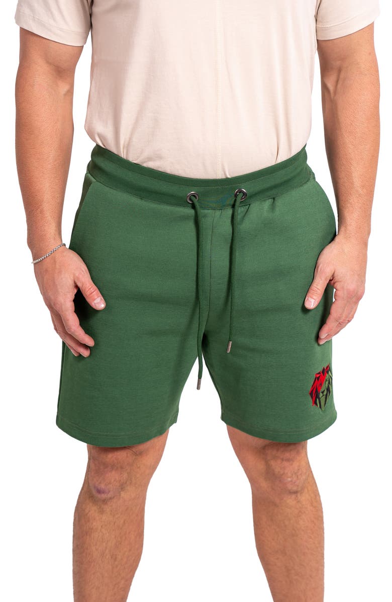 Maceoo Acension 84 Drawstring Shorts, Alternate, color, Green