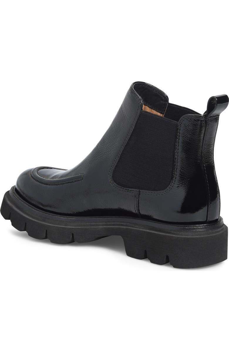 Söfft Samira Platform Chelsea Boot, Alternate, color, Black Patent