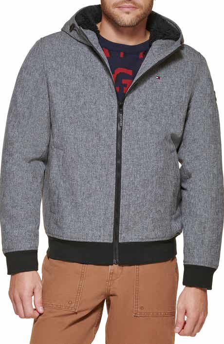Faux Shearling Lined Softshell Jacket