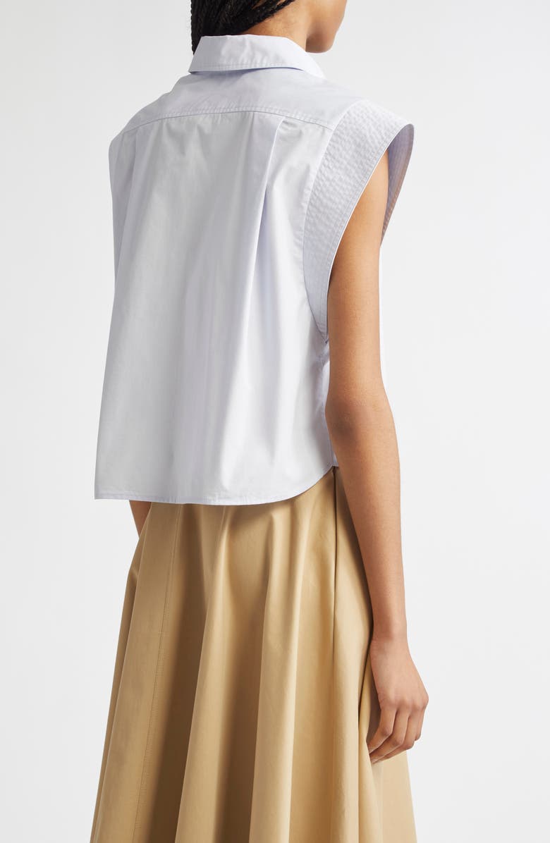 A.L.C. Monte Boxy Shirt, Alternate, color, Aqua