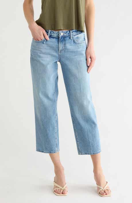 L'AGENCE Blaine Low Rise Crop Stovepipe Jeans
