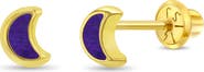 In Season Jewelry 14k Lapis Shaped Earrings