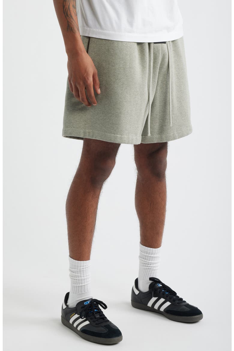 Signature Classic Fit Sweat Shorts, Alternate, color, CONCRETE/DARK CONCRETE HEATHER