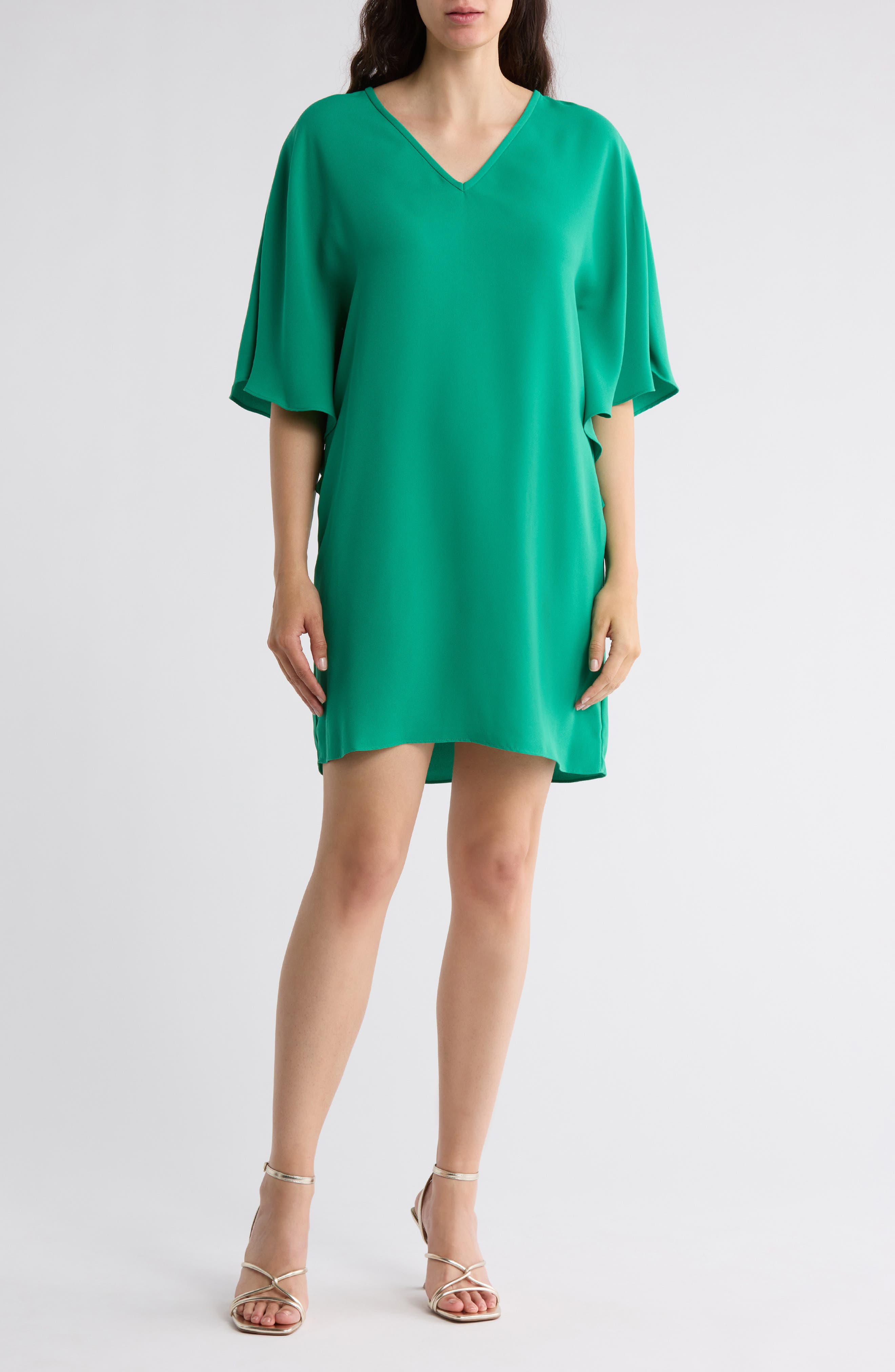 Trina Turk Country Club Short Sleeve Shift Dress