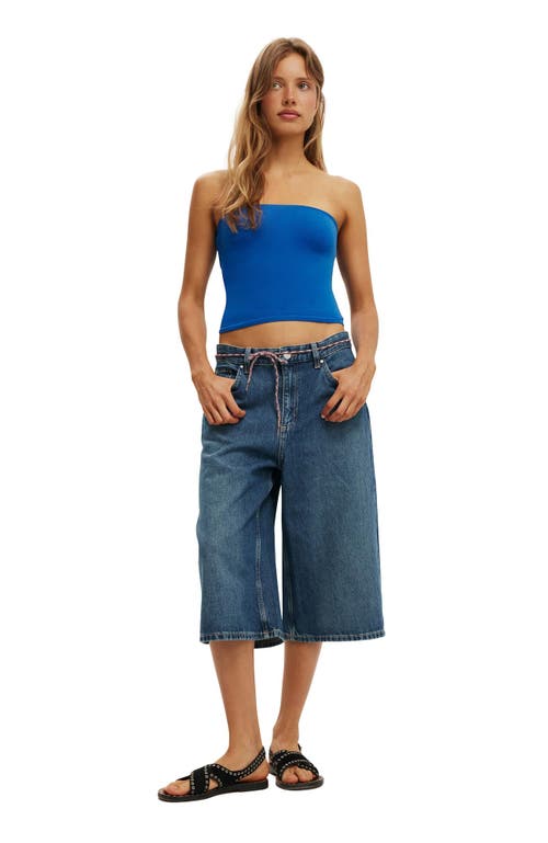 Cotton On All Day Tube Top In Blue