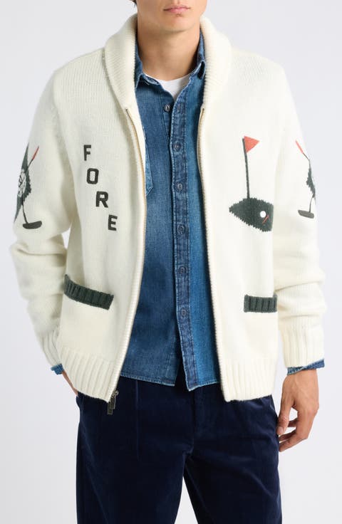 Lewis Golf Zip Cardigan