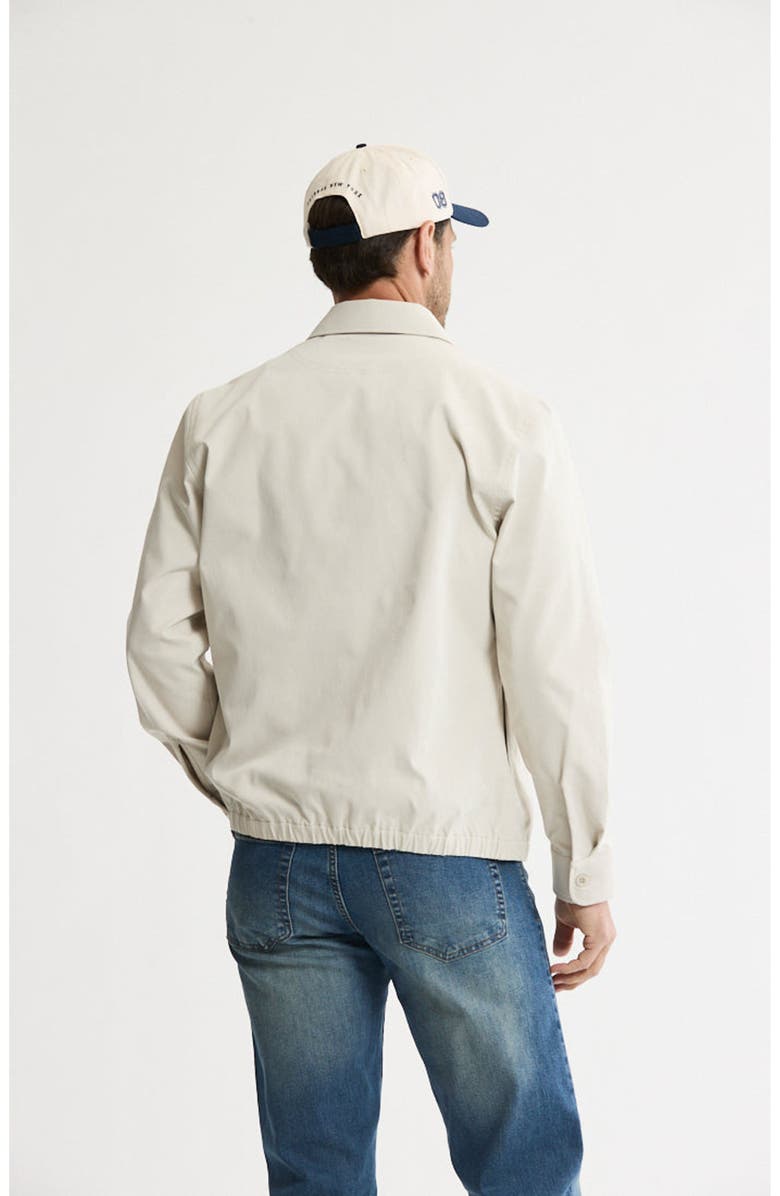 JACHS Tech Twill Zip Up Jacket, Alternate, color, Stone