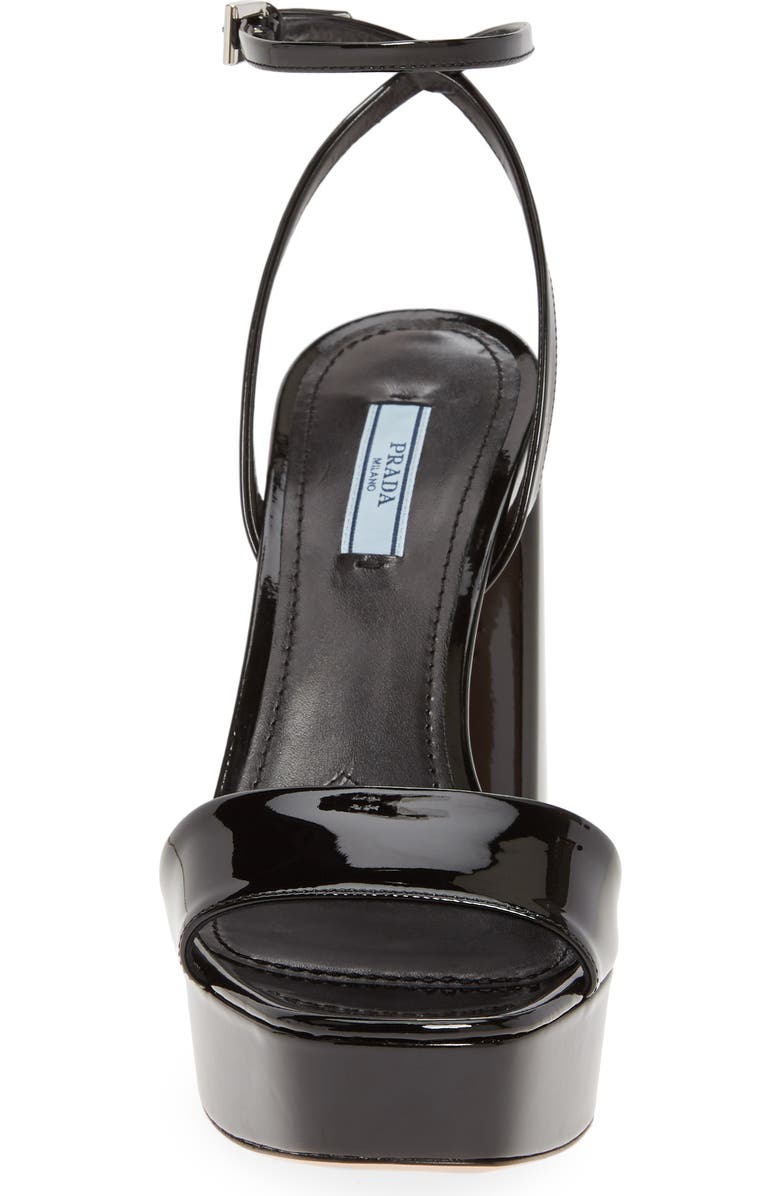 Prada Ankle Strap Platform Sandal, Alternate, color,