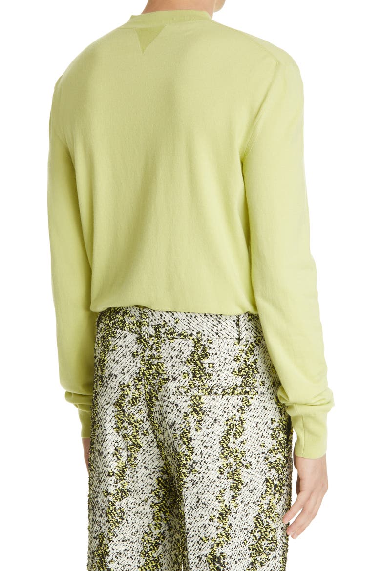 Cashmere Blend Sweater, Alternate, color, SEAGRASS