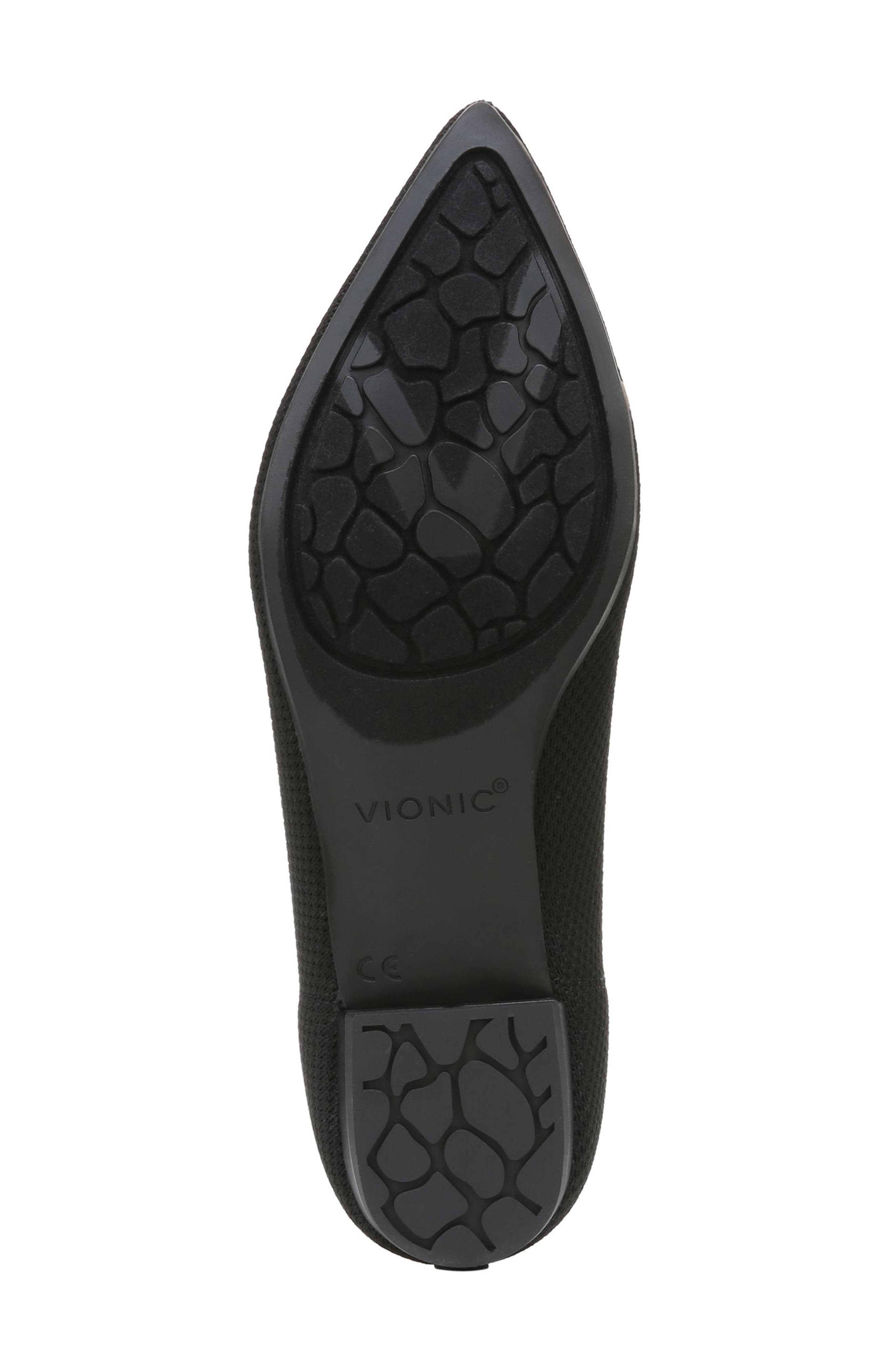 Vionic Dahlia Pointy Toe Flat, Alternate, color, 