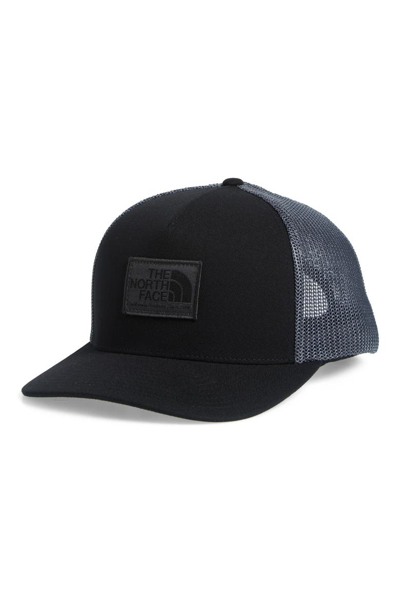 Keep It Patched Trucker Hat, Main, color, TNF BLACK ASPHALT GR