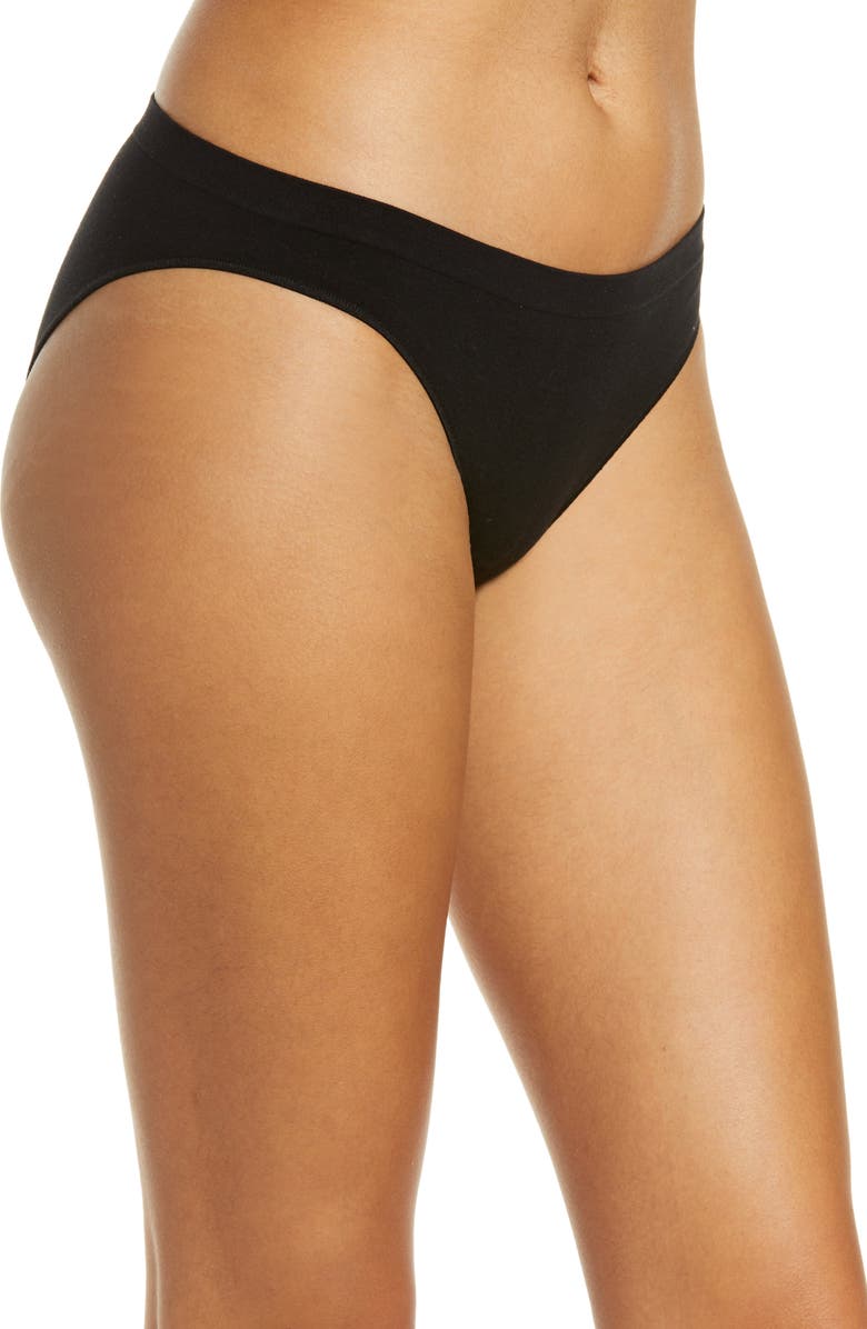 On Gossamer Cabana Cotton Seamless Bikini, Alternate, color,