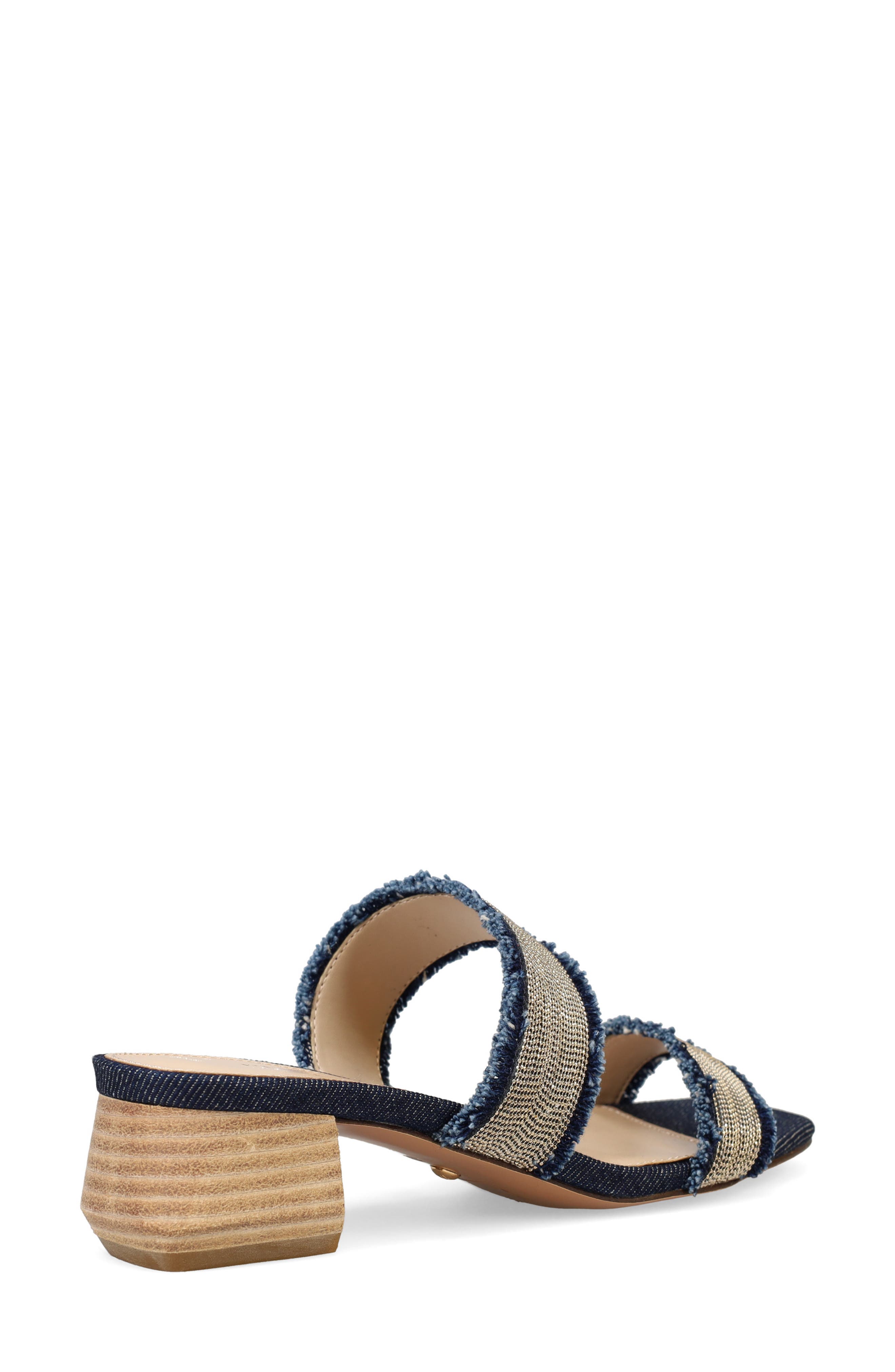 Iona Sandal, Alternate, color, INDIGO