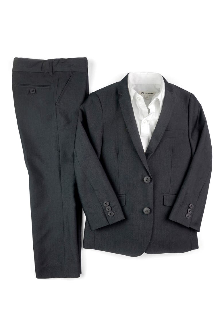 Two-Piece Suit, Main, color, VINTAGE BLACK