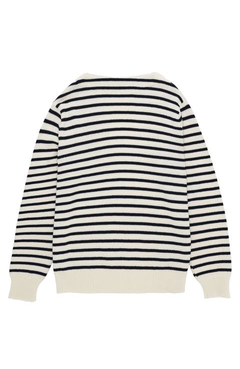 Noah1 Cotton Ribbed Sweater