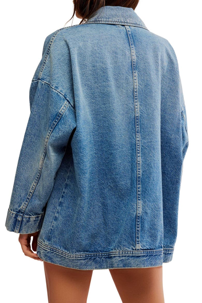 Avery Denim Chore Jacket, Alternate, color, GOT THE BLUES