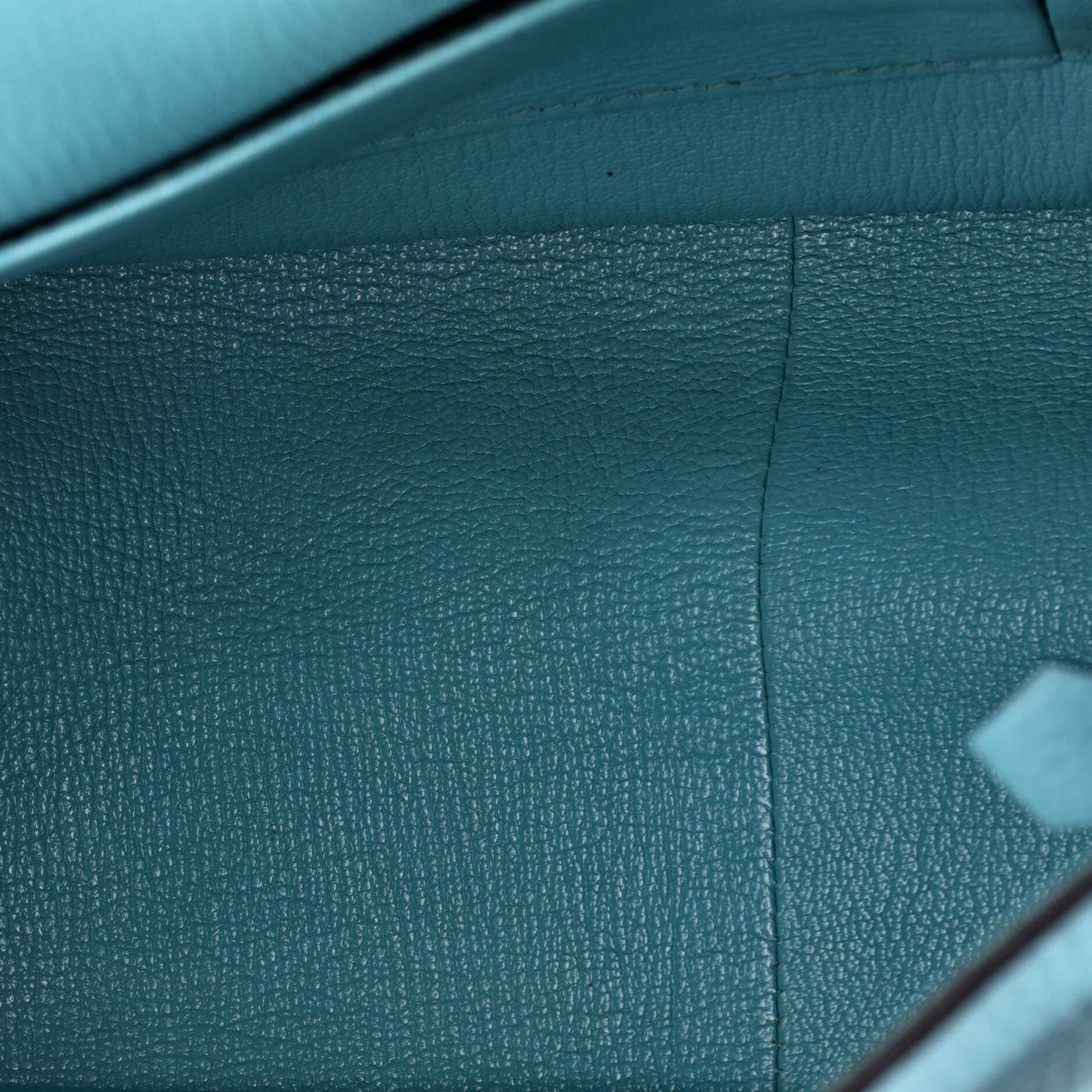 Pre-Owned Hermes Jypsiere Bag Clemence 34, Alternate, color, Bleu Atoll