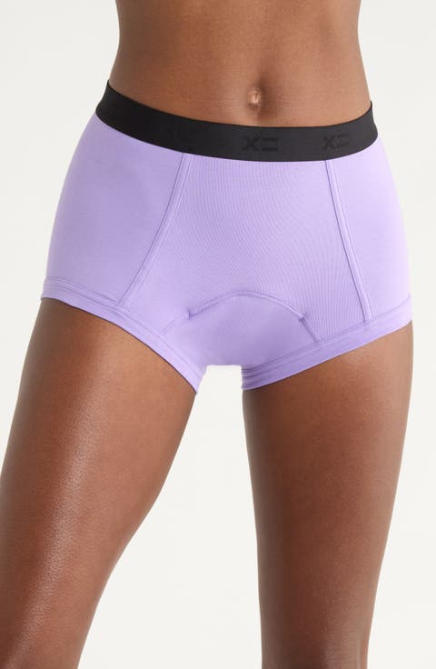 First Line Stretch Cotton Period Boyshorts (Regular & Plus Size)