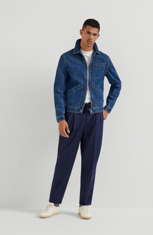 Brunello Cucinelli Virgin Wool Flannel Trousers