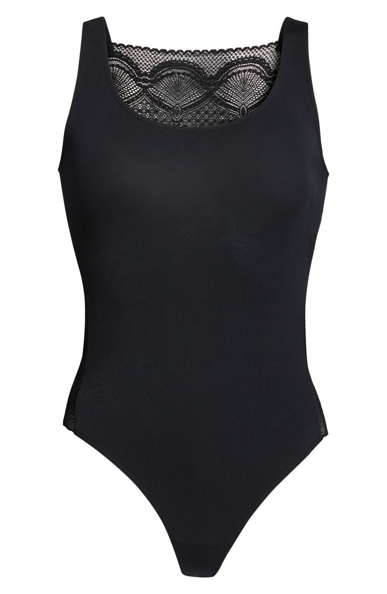 Felina Lace Cutout Thong Bodysuit, Alternate, color,