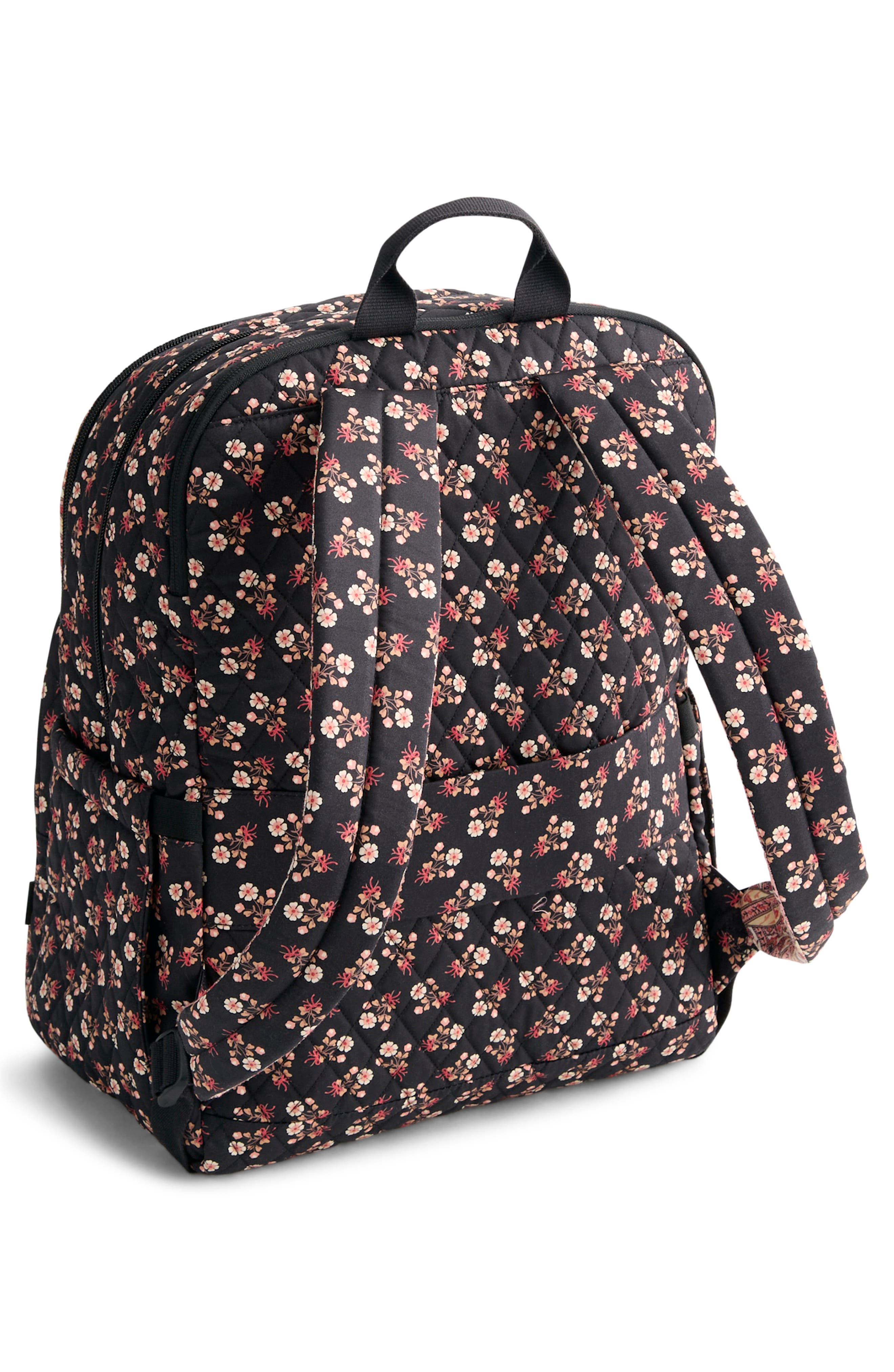 VERA BRADLEY Large Bancroft Quilted Backpack, Alternate, color, Melissa Ditsy