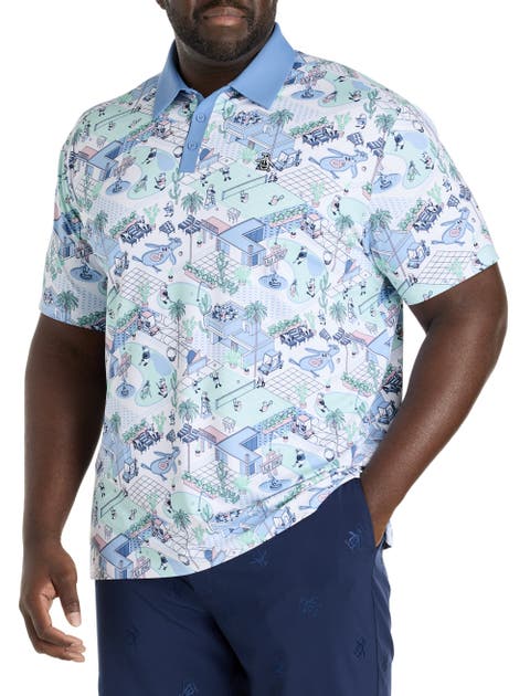 Big & Tall Palm Springs Performance Polo Shirt