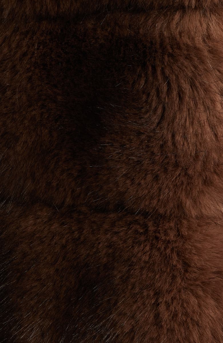 LoveShackFancy Gelman Faux Fur Jacket, Alternate, color,