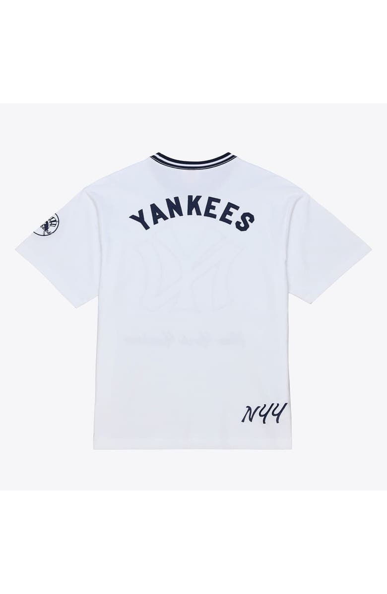 Mitchell & Ness Men's Mitchell & Ness  White New York Yankees Cooperstown Collection Arctic T-Shirt, Alternate, color, White