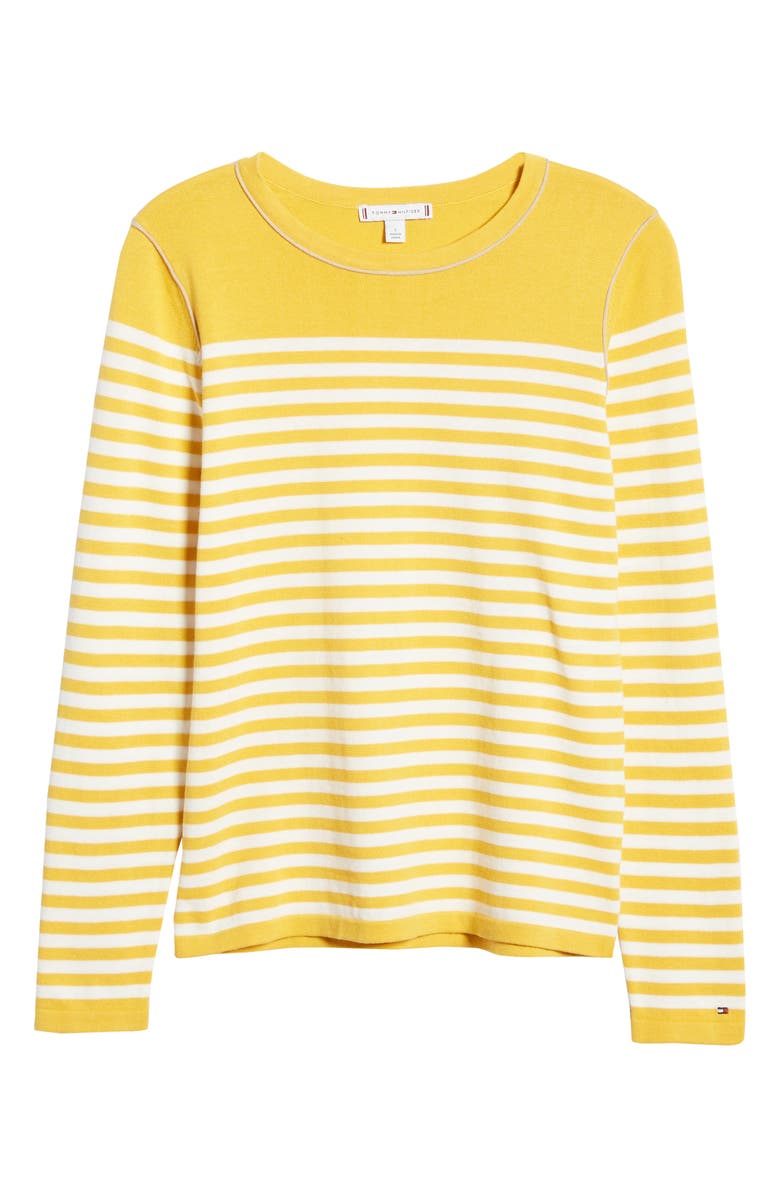 Tommy Hilfiger Stripe Crewneck Sweater, Alternate, color,