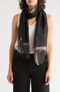 ELLIAN Gold Trim Scarf